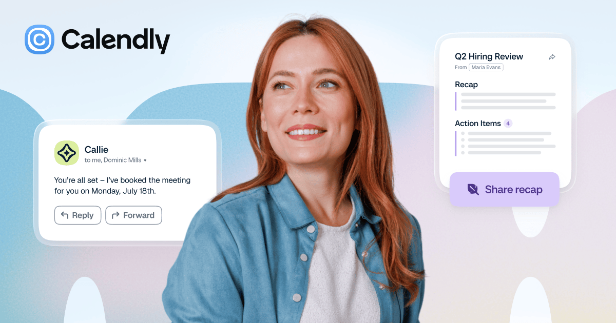 Meeting Scheduling Software and AI Meeting Tools | Calendly Open Graph image