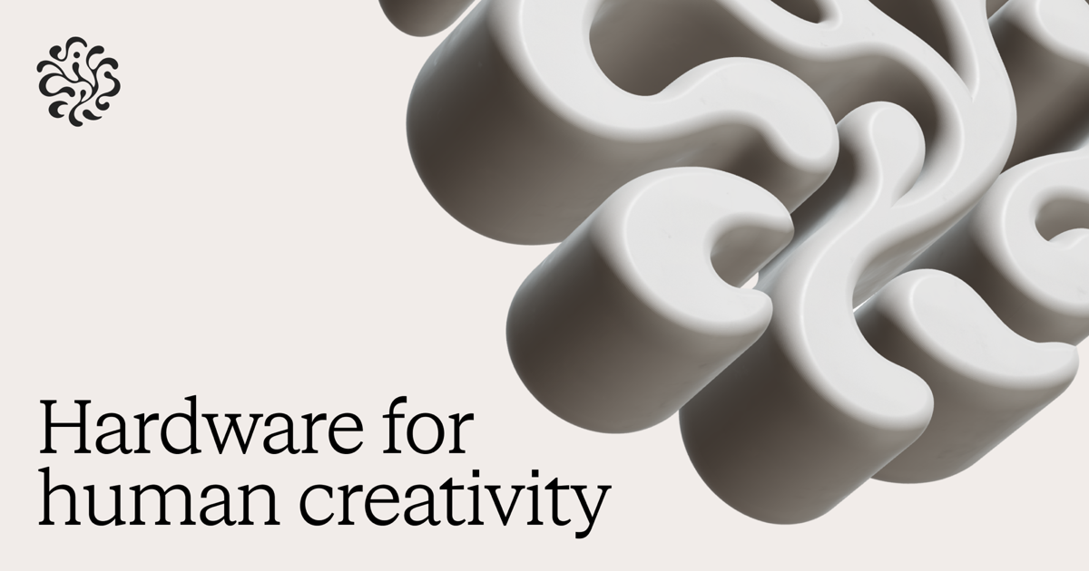 Creative Intelligence Company — Hardware for human creativity Open Graph image