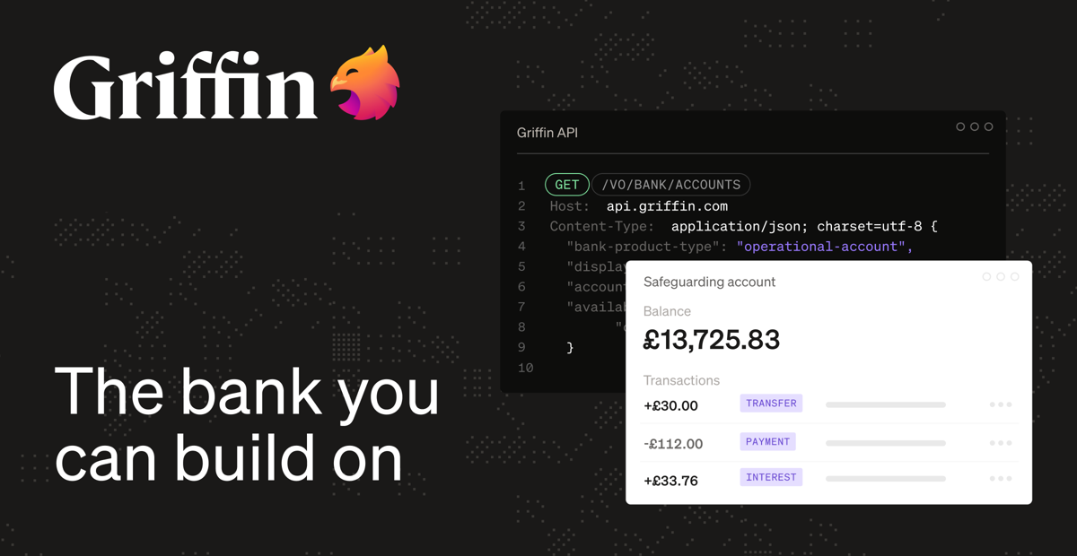 Griffin - The bank you can build on Open Graph image