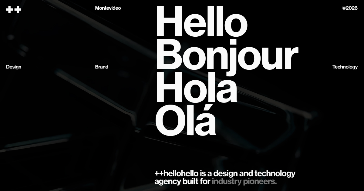 ++hellohello — Design & Technology Agency Open Graph image