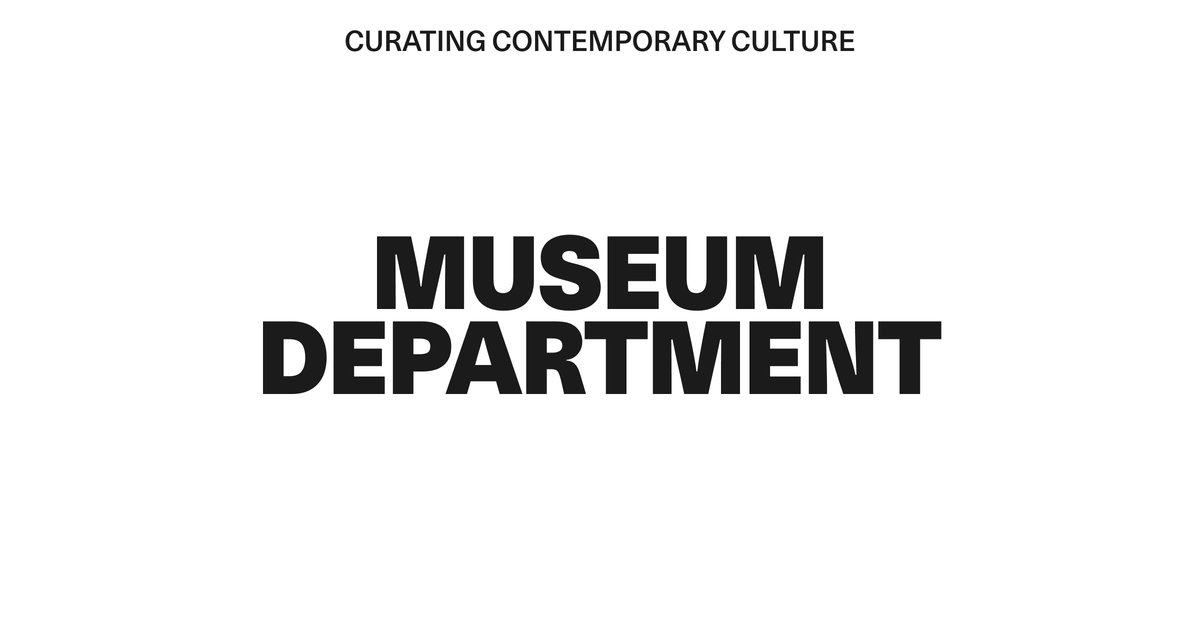 Museum Department Open Graph image